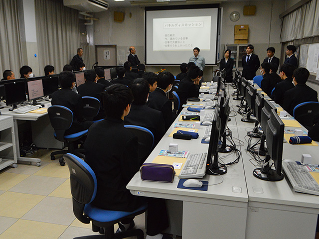 京葉工業高等学校向け出前講座