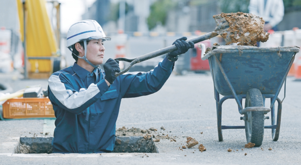 技術開発する社員